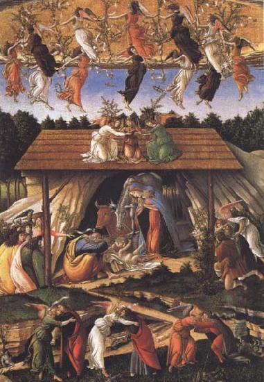 Sandro Botticelli Mystic Nativity Sweden oil painting art